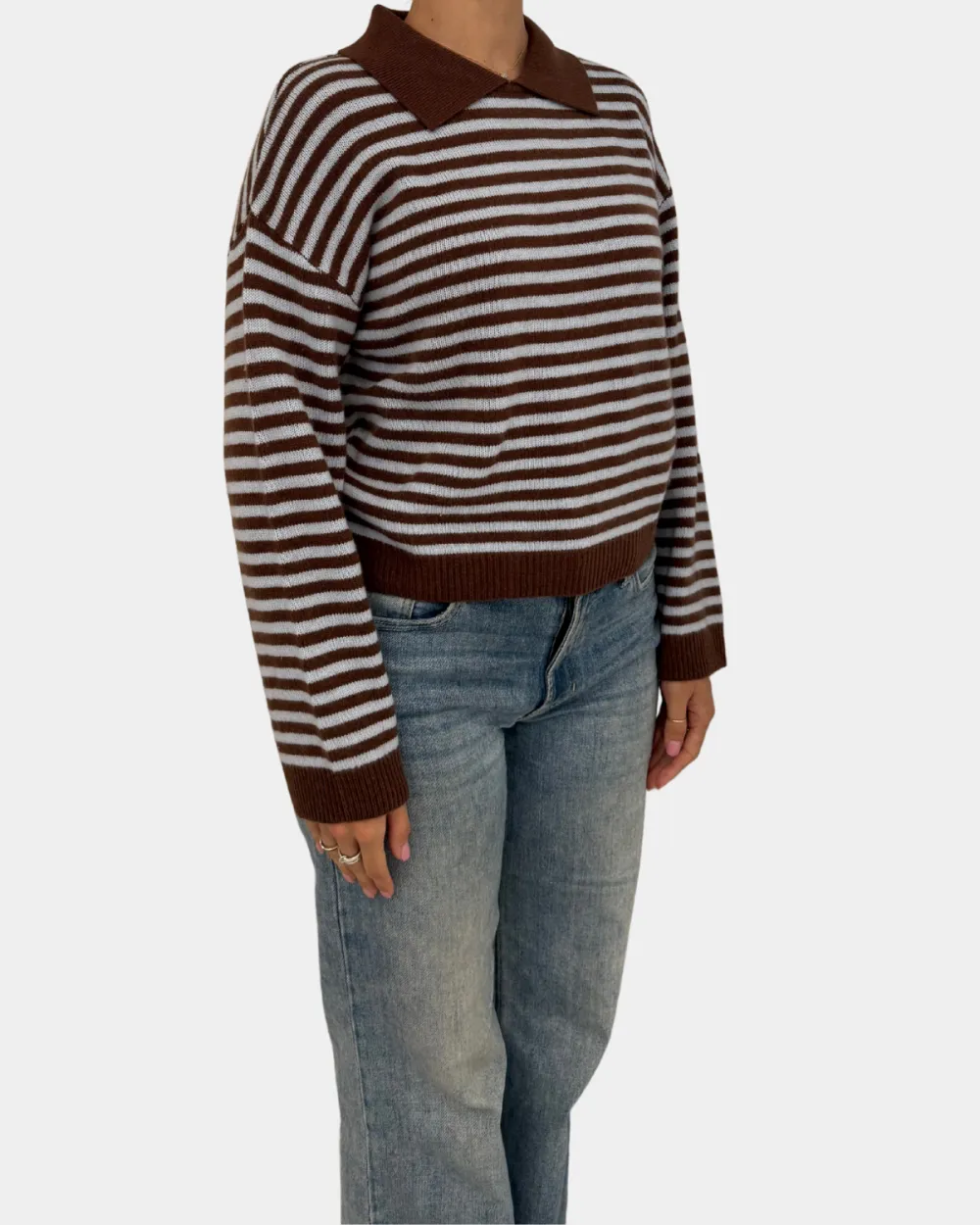 Cashmere Striped Sweater