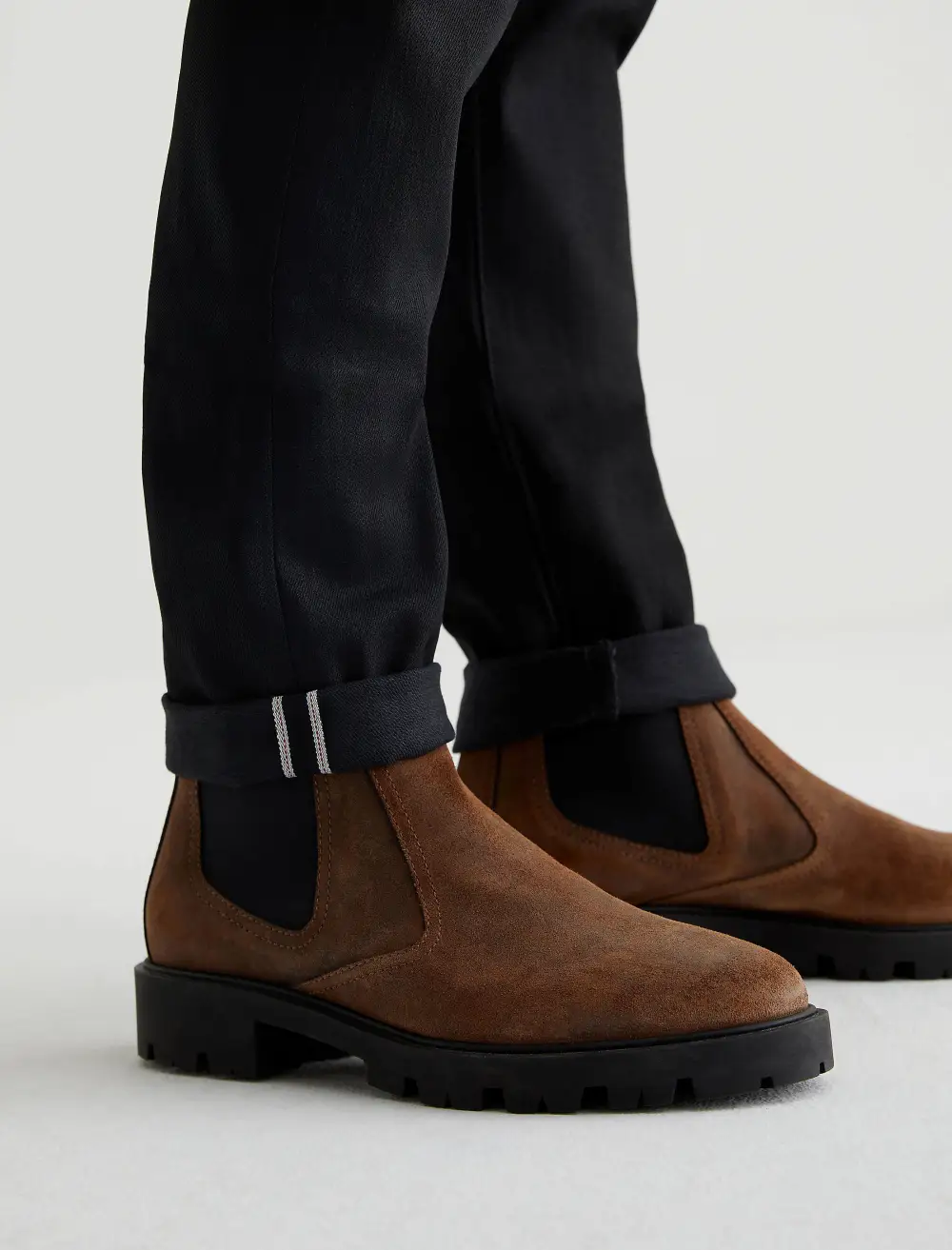 Men's Tailored Slim Vintage Finish Jeans