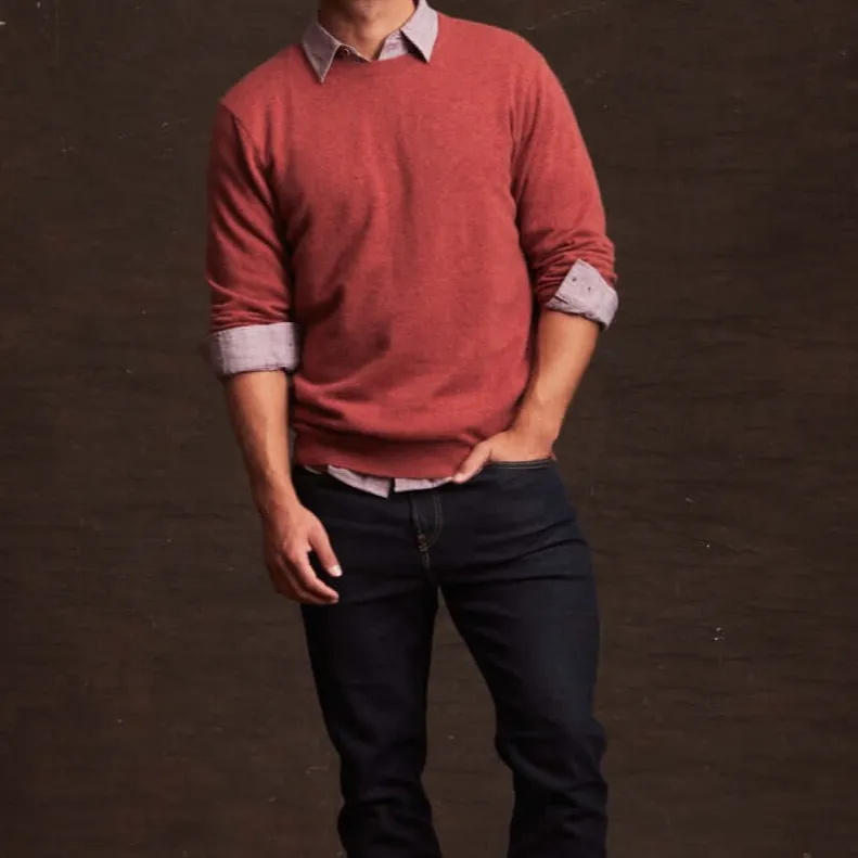 Men's Modern Crewneck Sweater