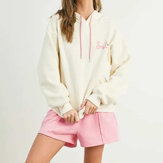 Smile Graphic Hoodie