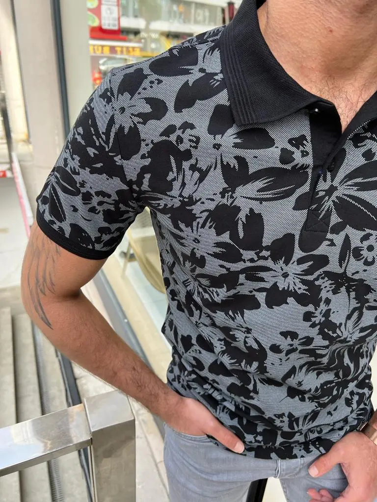 Contemporary Slim Fit Cotton Polo Shirt