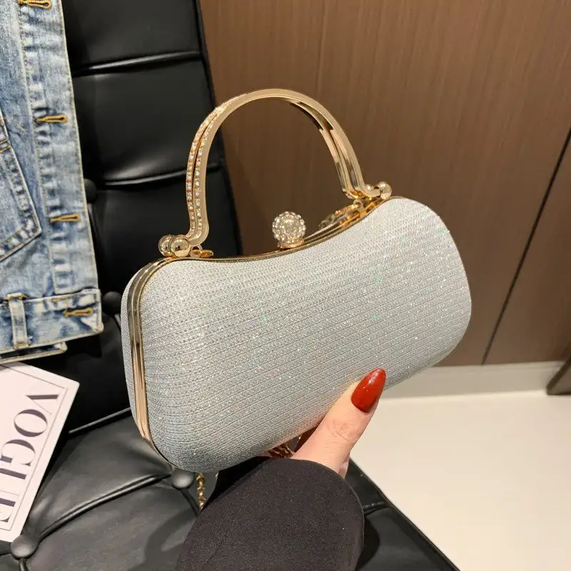 Structured Compact Clutch Bag