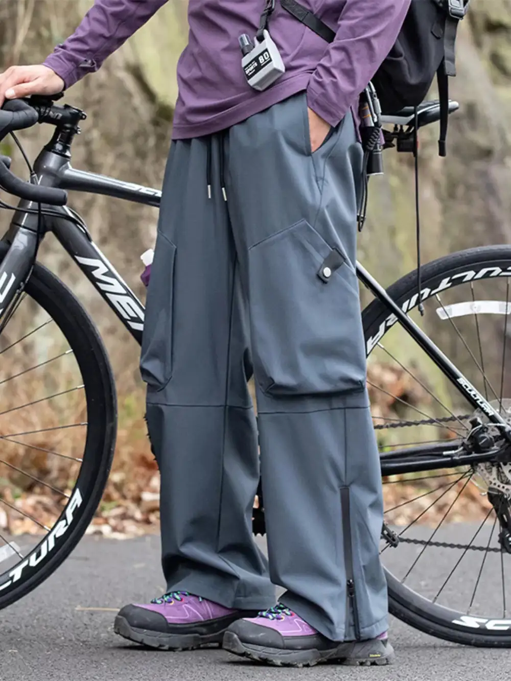 Men's Drawstring Cargo Pants