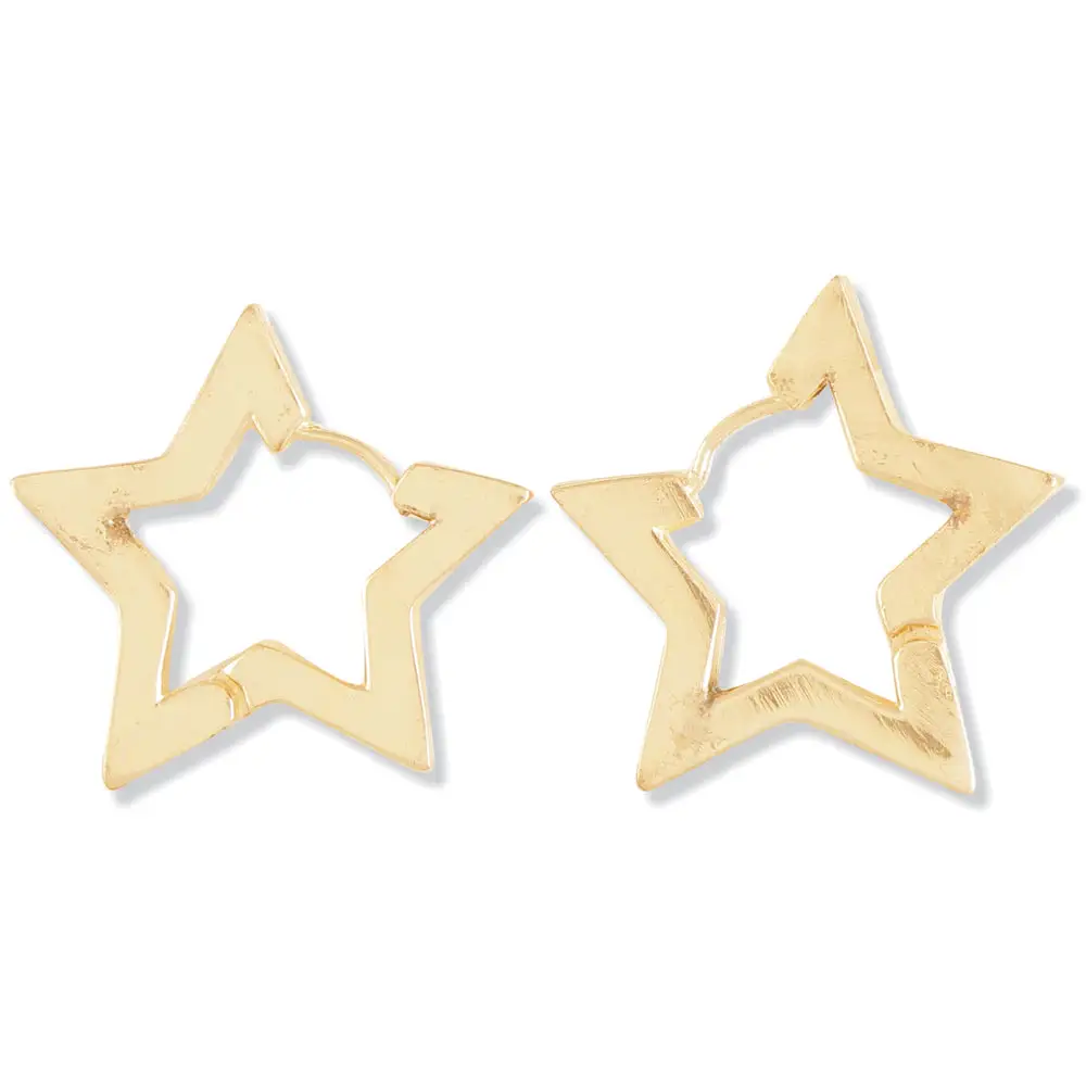 Lively Textured Artful Statement Earrings