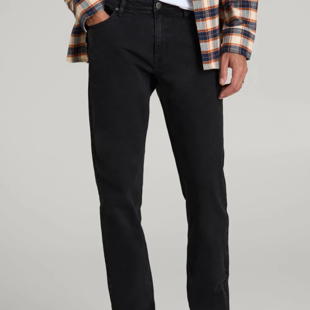 Men's Contemporary Tapered Cotton Stretch Jeans