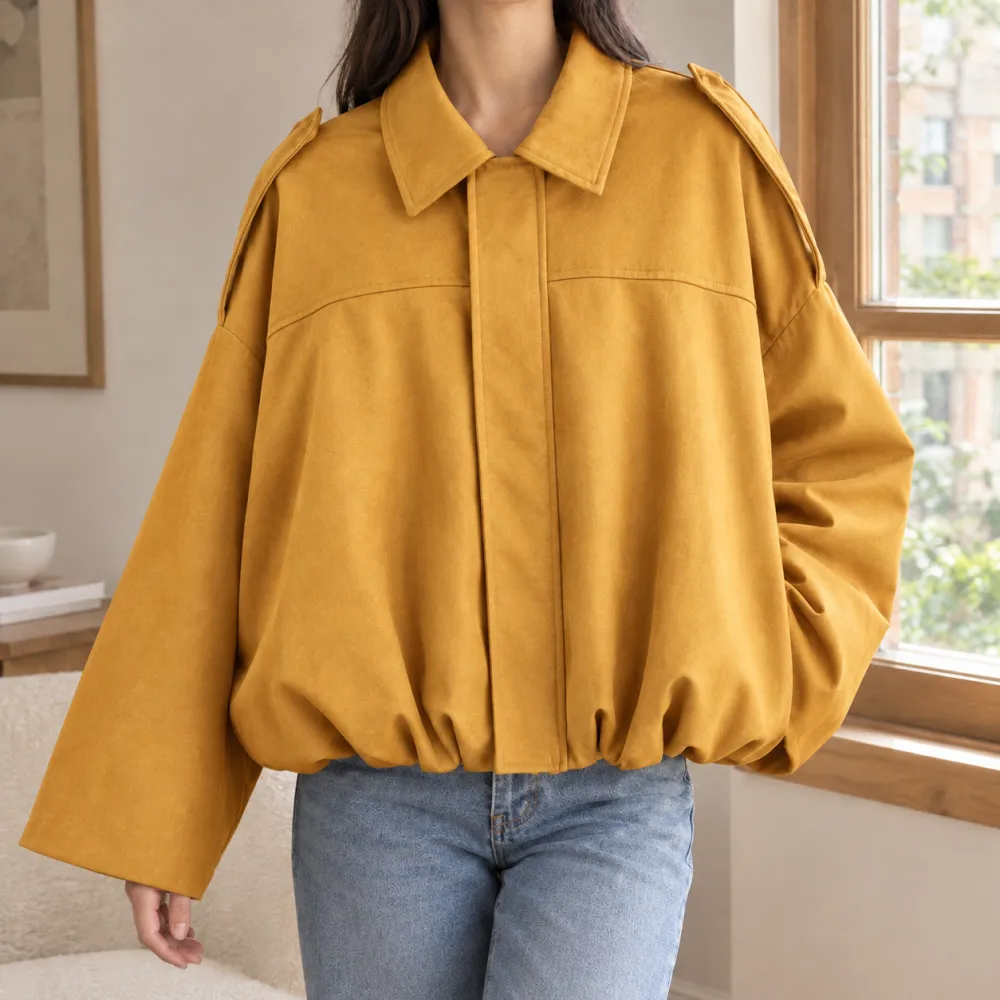 Pointed Collar Jacket
