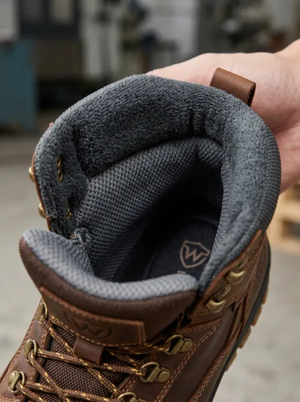 Worksite Leather-Look Men's Waterproof Work Boots