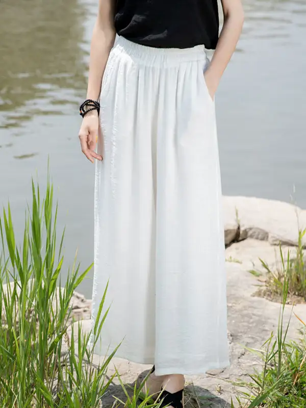 Women's Loose Fit Fluid Pants