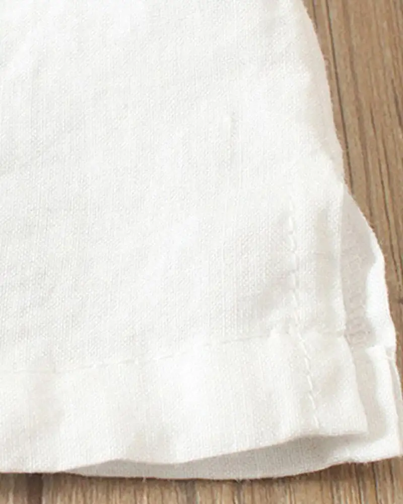 Linen Short Sleeve Casual Shirt