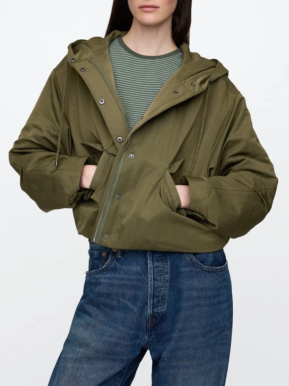 Short Large Pocket Jacket