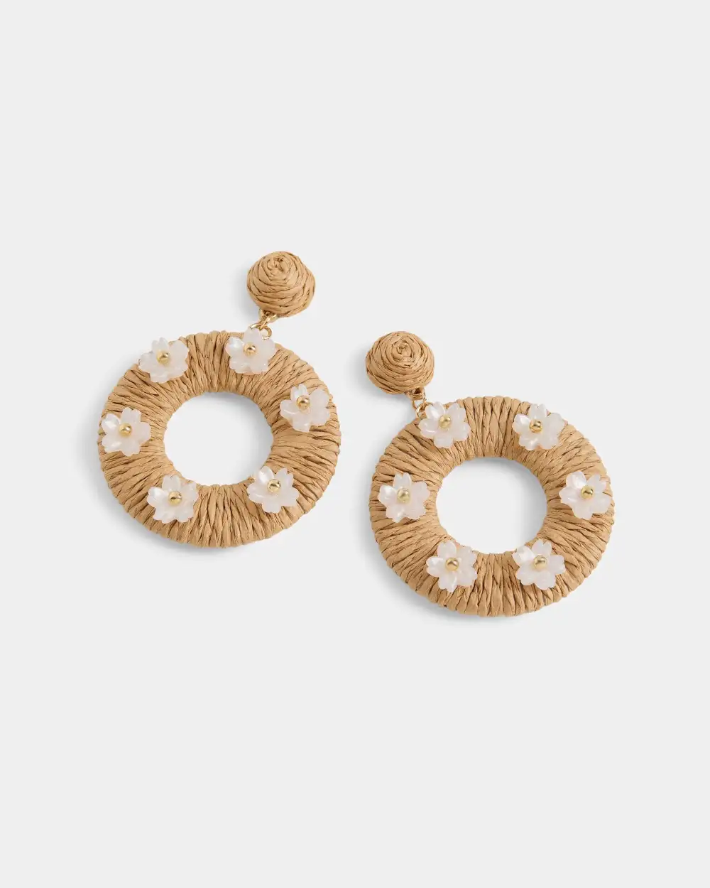 Floral Statement Fashion Earrings