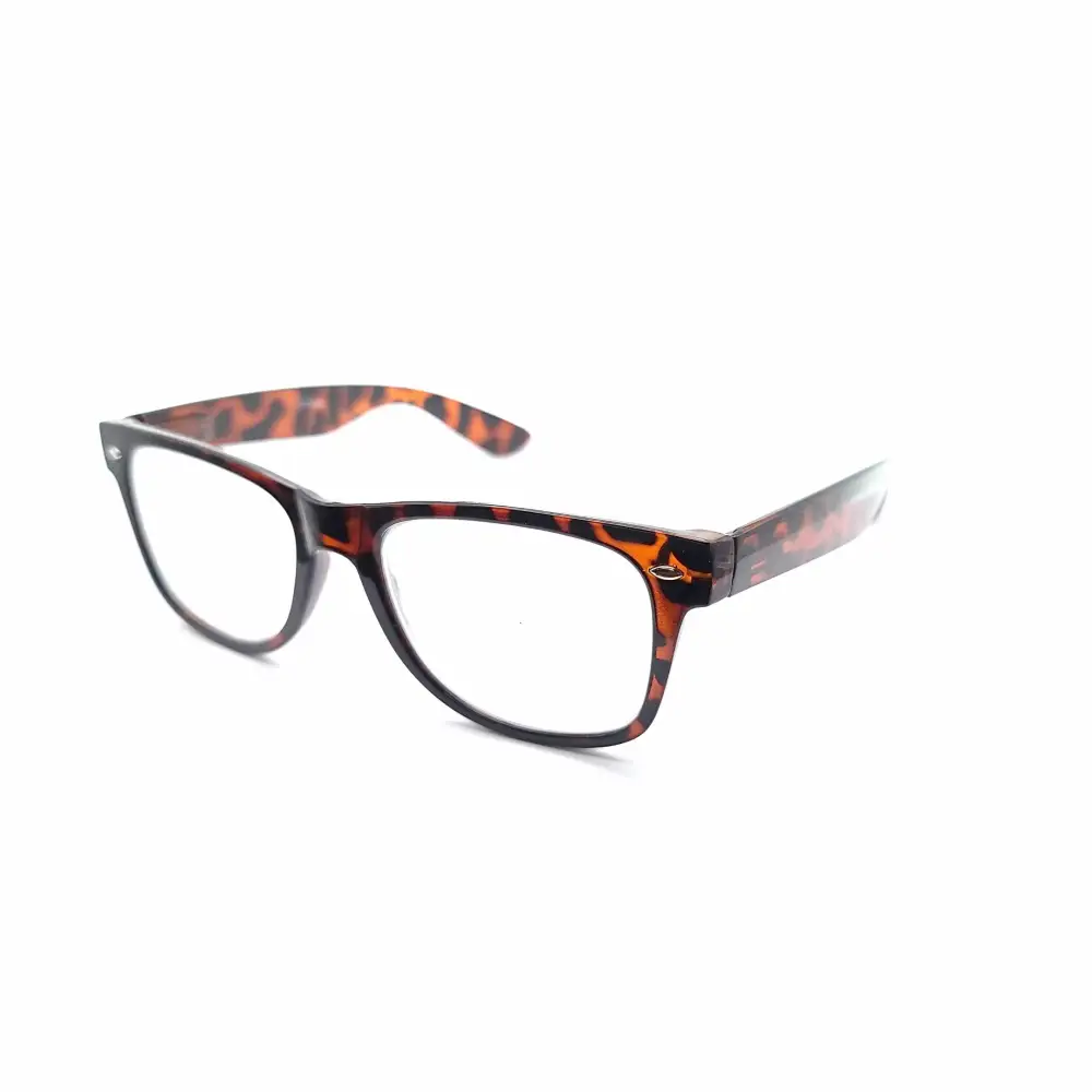 Classic Wayfarer Full-Lens Spring-Hinge Reading Glasses