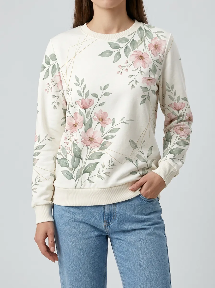 Easygoing Graphic Pullover