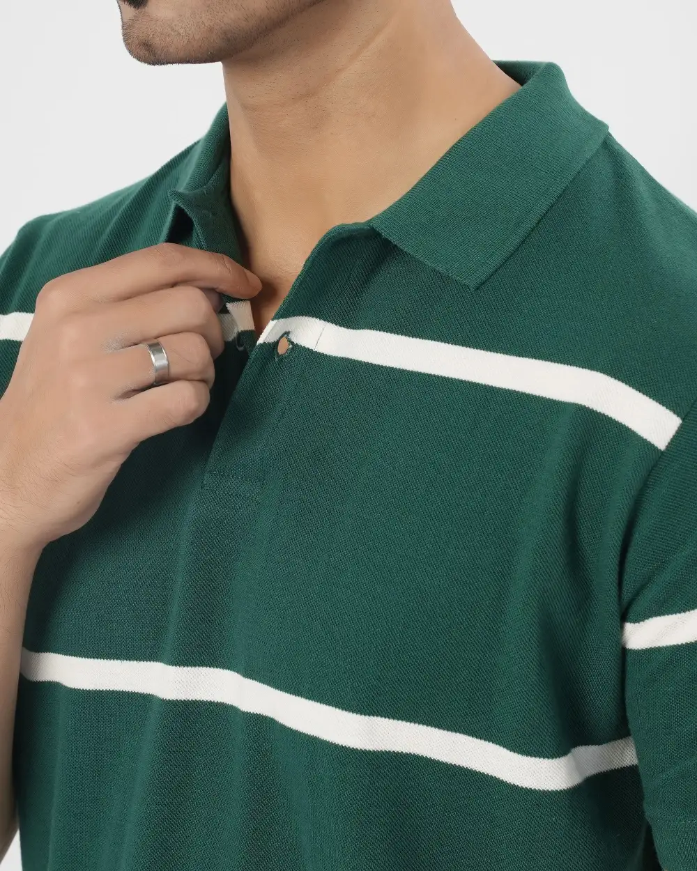 Men's Smart Casual Classic Polo Collar T-Shirt