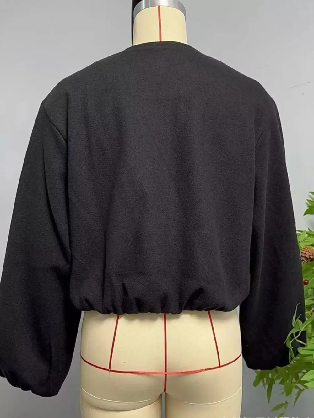 Zip Up Cropped Jacket Easy Layering Piece