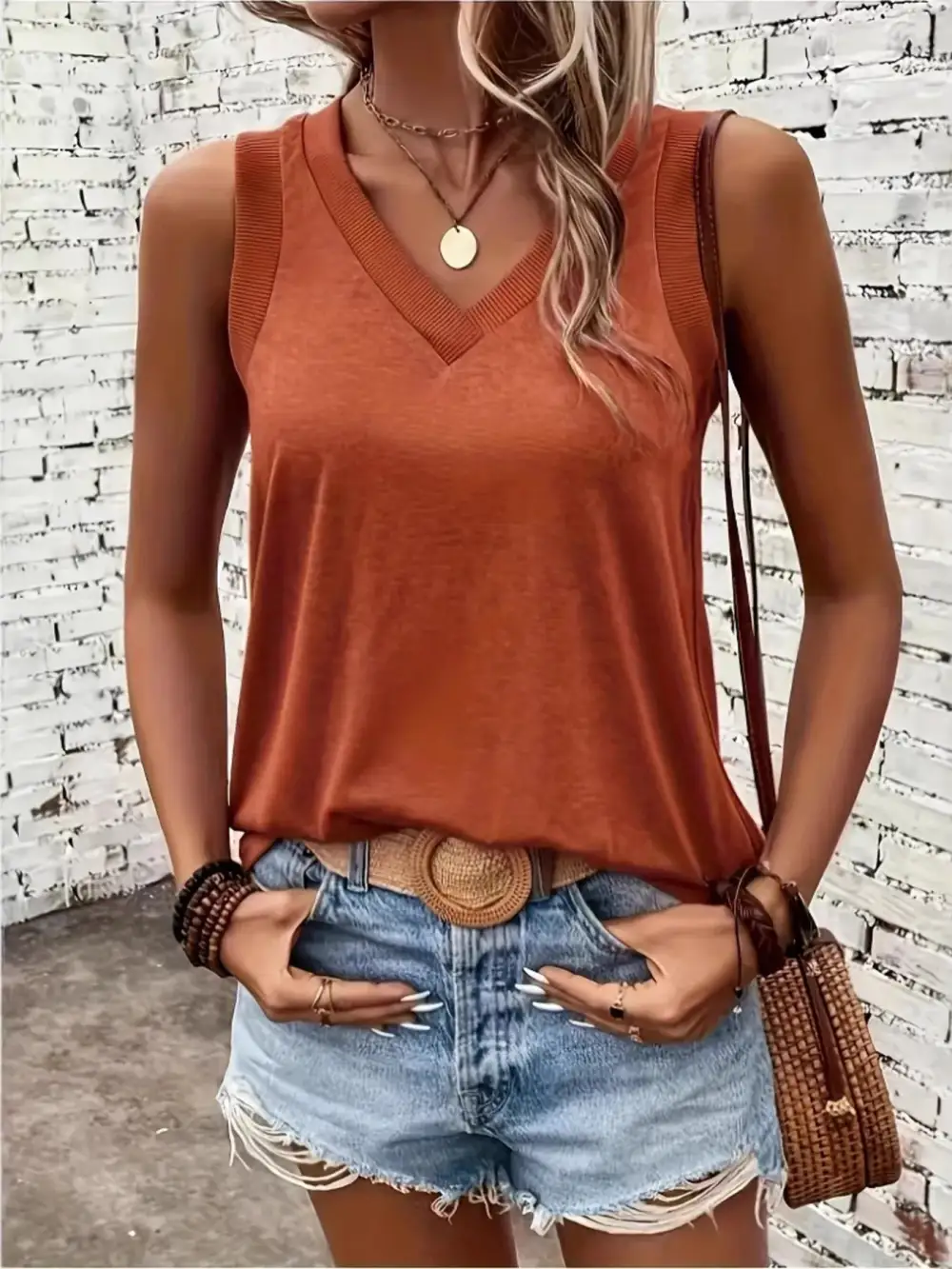 Everyday Refined V-Neck Tank Top