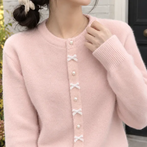 Bow Detail Cardigan