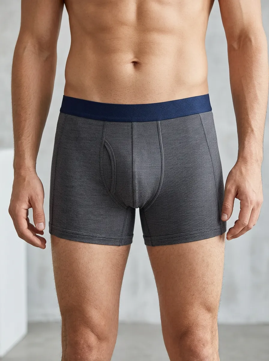 Core Striped Detail Men's Boxer Briefs