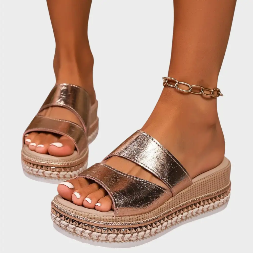 Modern Platform Everyday Flat Sandals