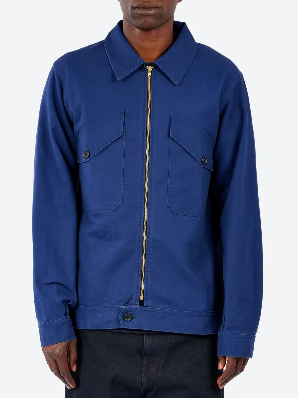 Men's Zip Front Cotton Jacket