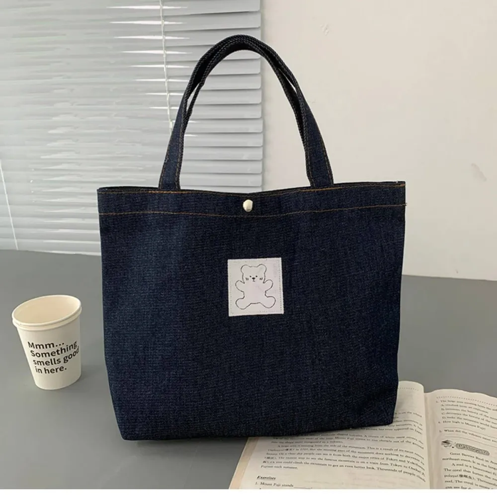 Denim Tote Bag