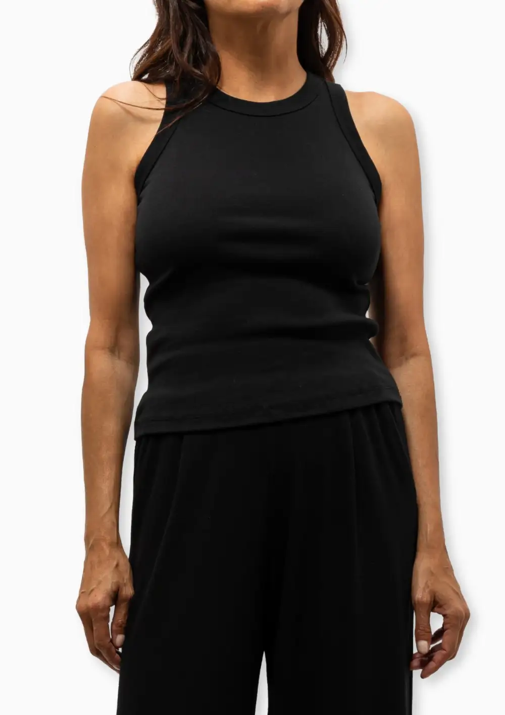High Neck Tank Top