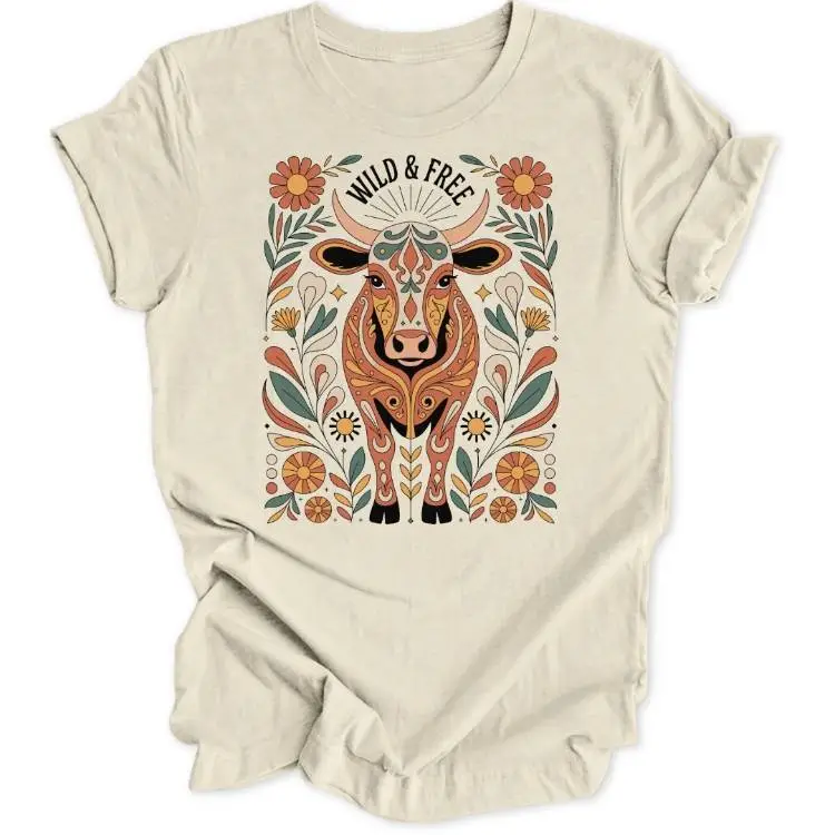 Wild Cow Unisex T-Shirt