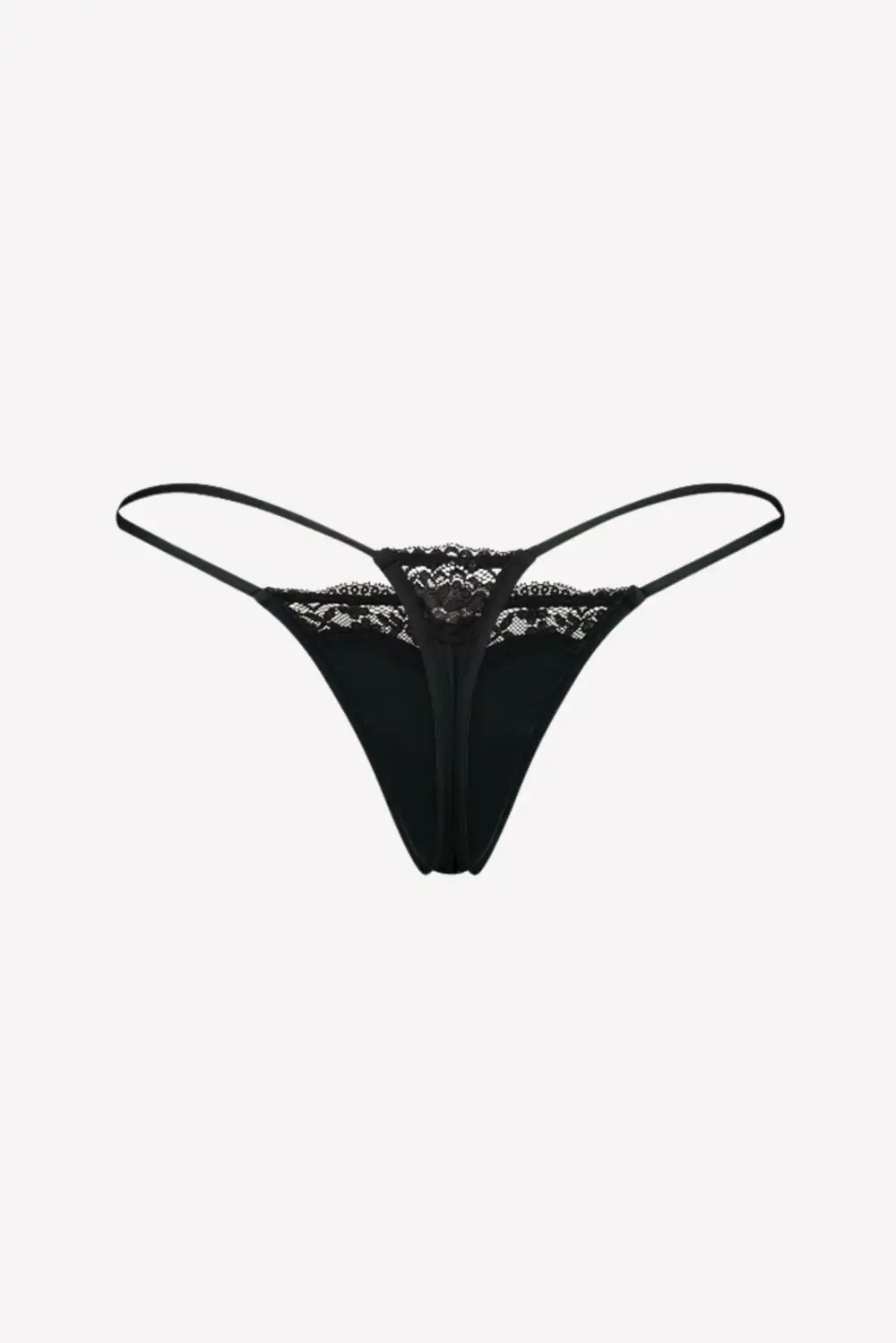 Classic Lace Floral G-String Panty