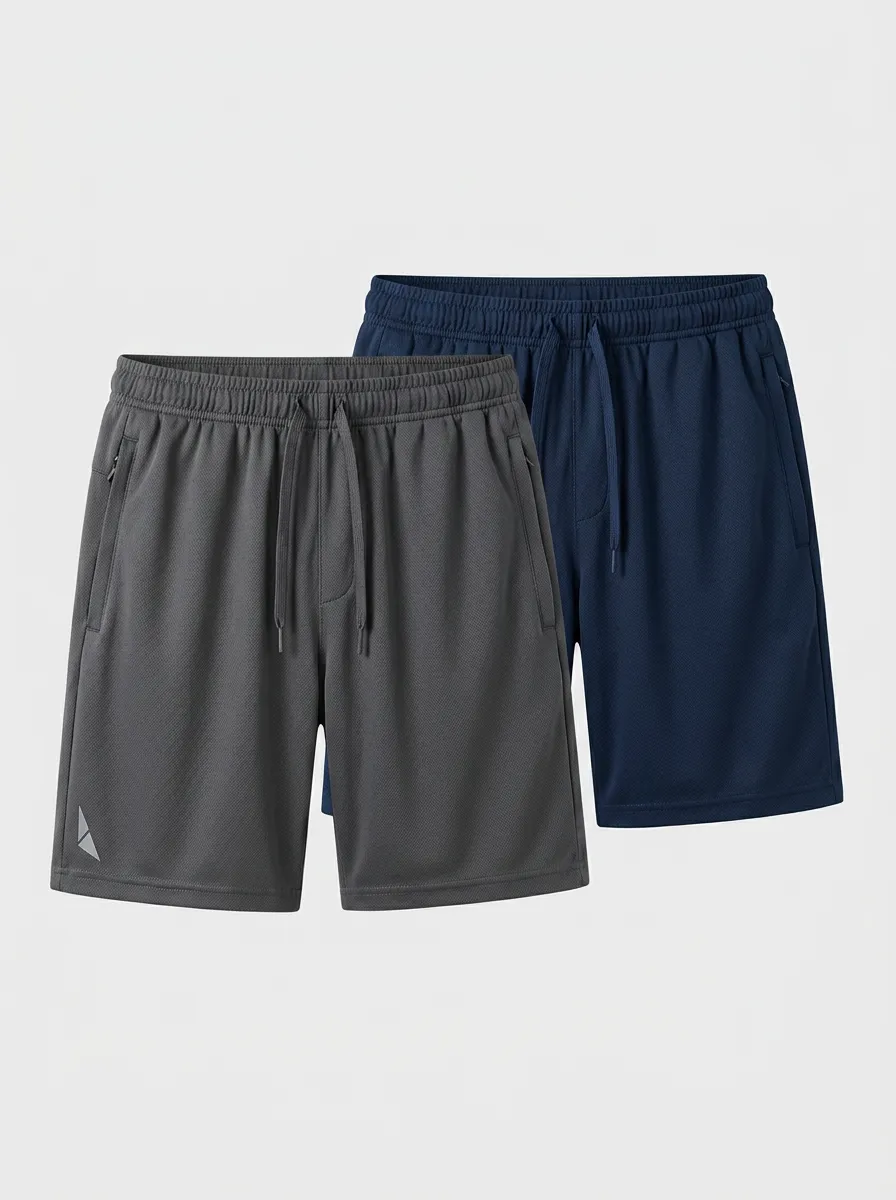 Graphic Training Two-Pack Athletic Shorts