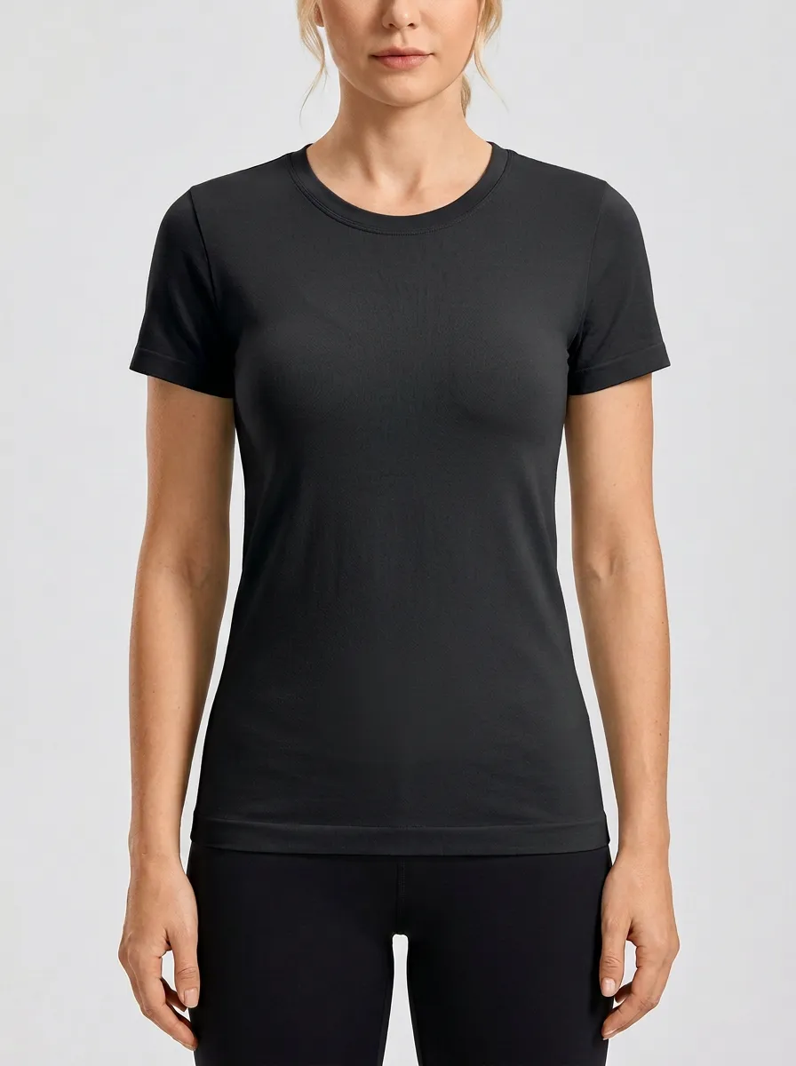 Women's Clean-Line Crewneck Training T-Shirt