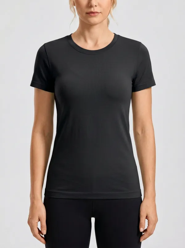 Women's Clean-Line Crewneck Training T-Shirt