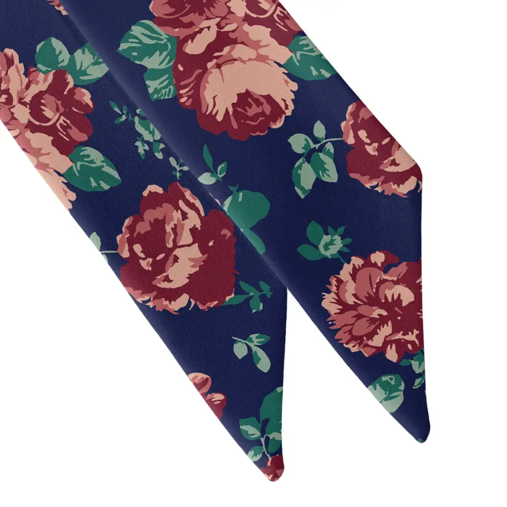 Sylvan Floral Pattern Hair Scarf