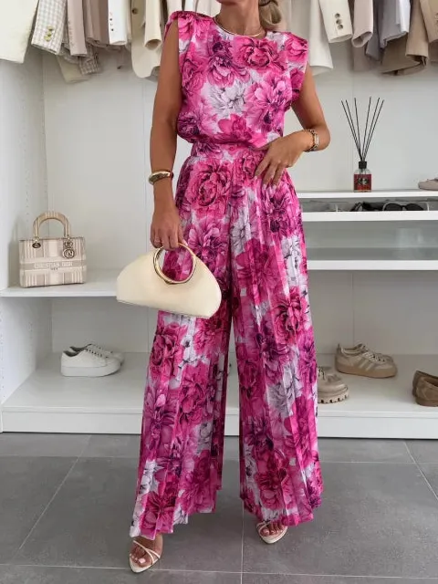 Soft Printed Jumpsuit