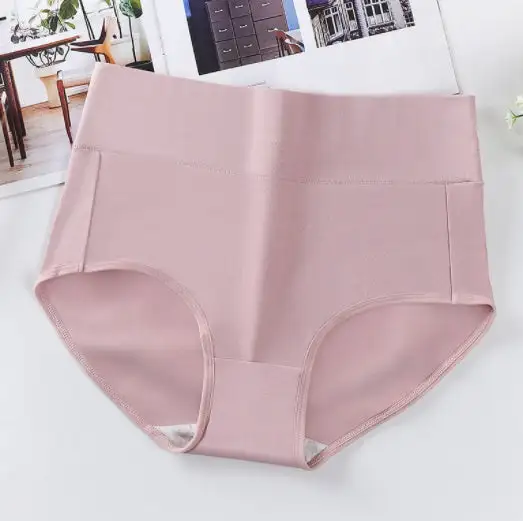 High Waist Cotton Briefs