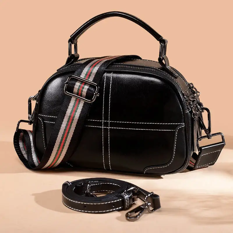 Minimalist Chic: Compact Elegant Leather Handbag