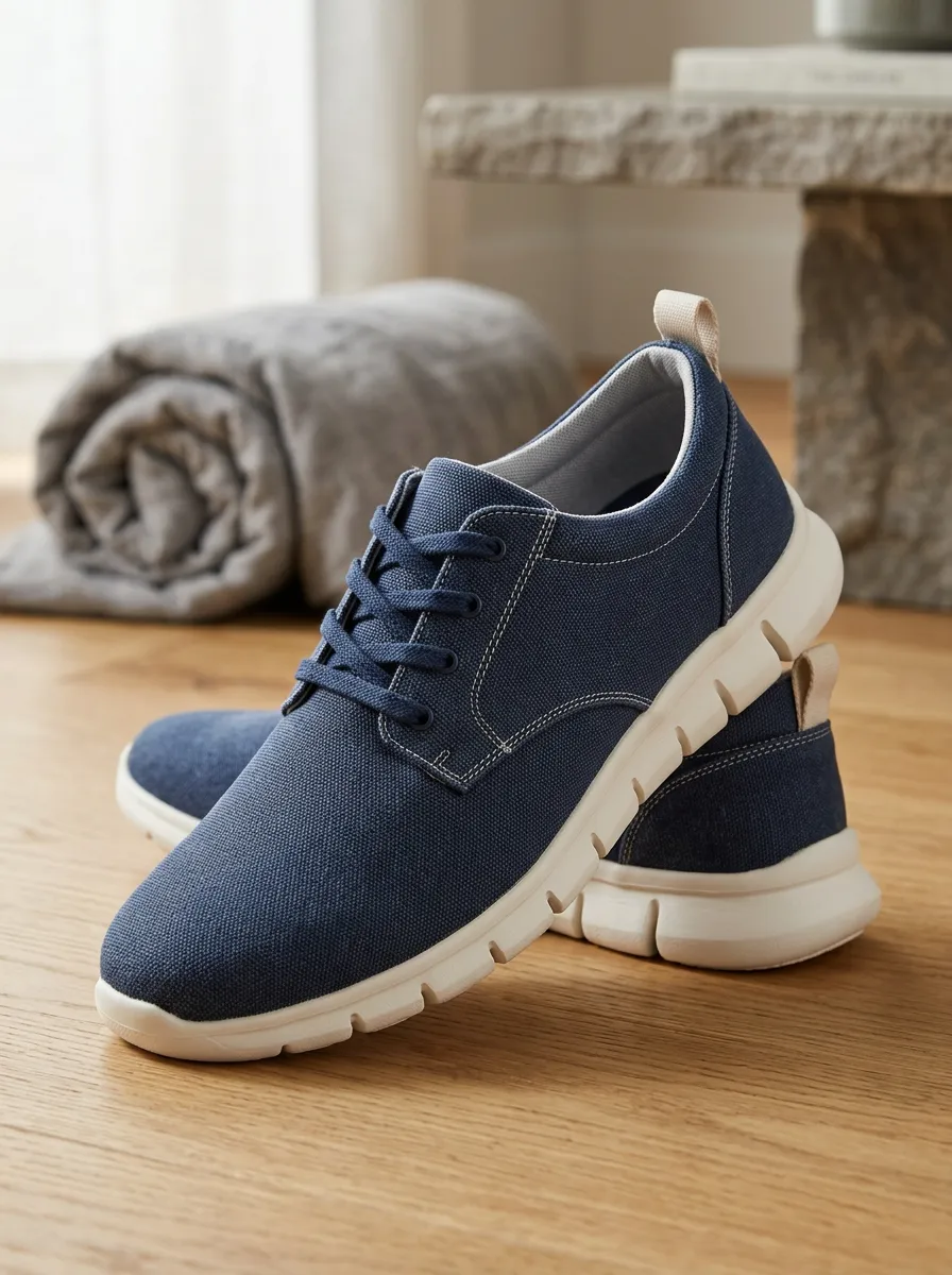 Men's Easygoing Casual Patterned Soft Sole Canvas Shoes