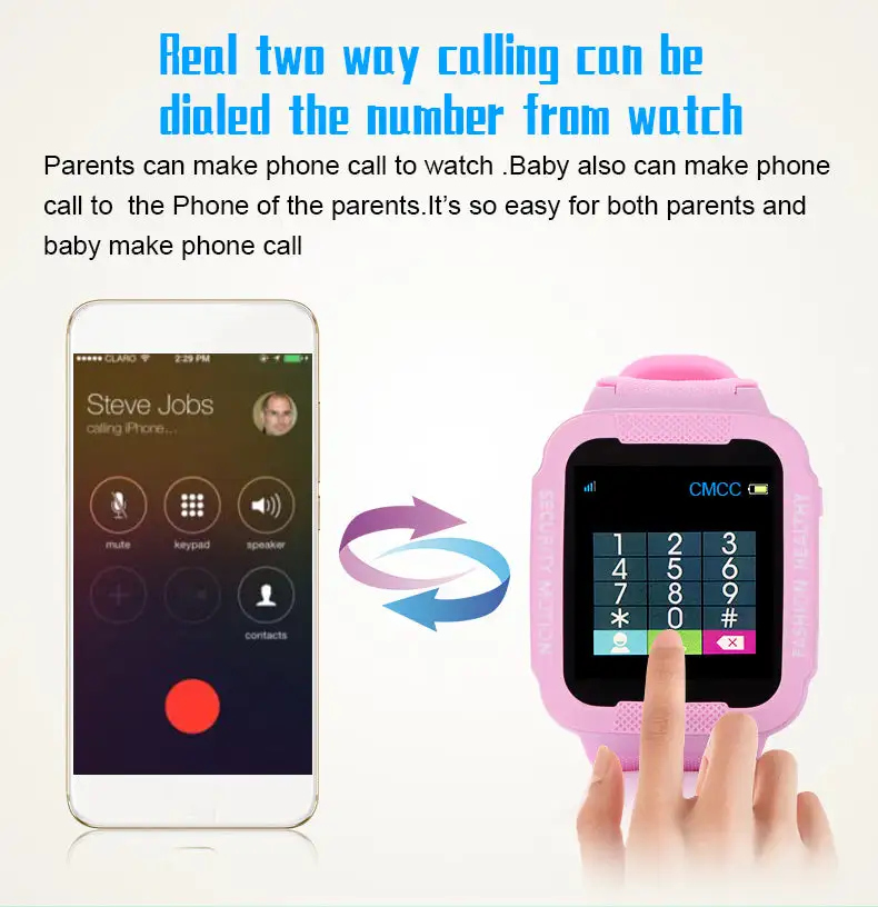 Kids bluetooth K3 smart watch