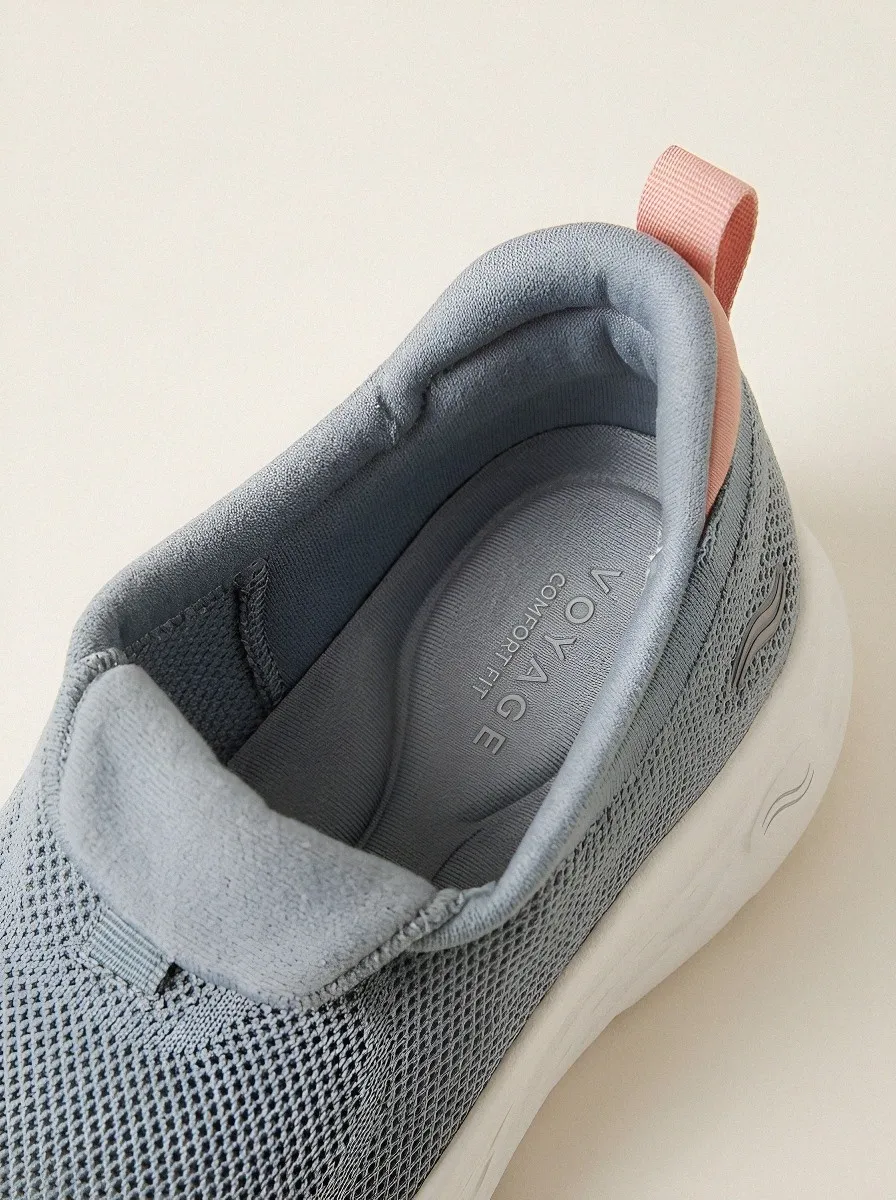 Women's Mesh Walking Slip-On Mesh Athletic Sneakers