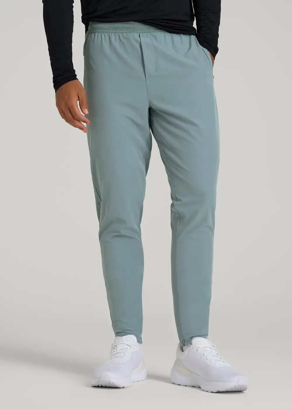 Men's Tapered Stretch Running Pants