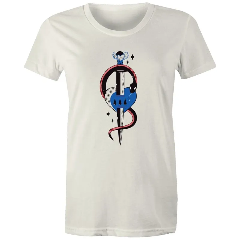 Caduceus Symbol Graphic T-Shirt