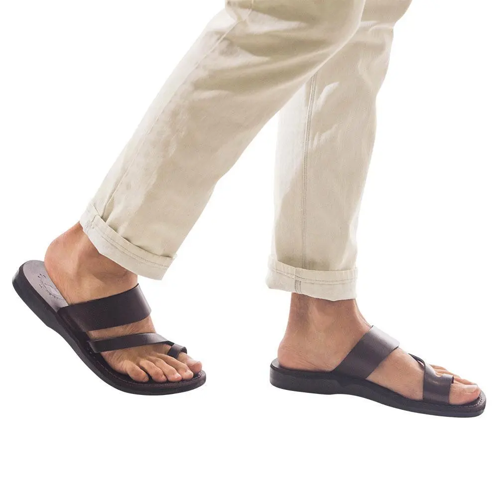 Leather Toe Ring Sandals