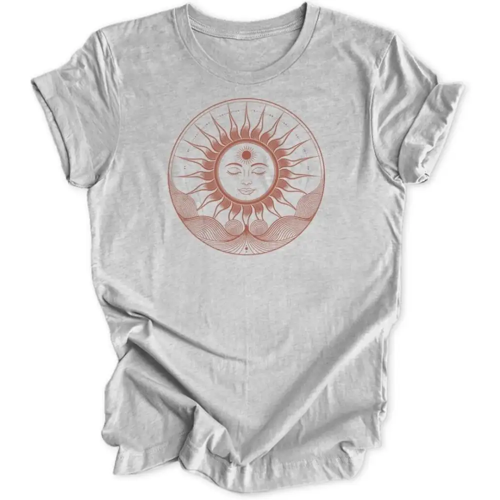 Sacred Sun Mandala Unisex T-Shirt