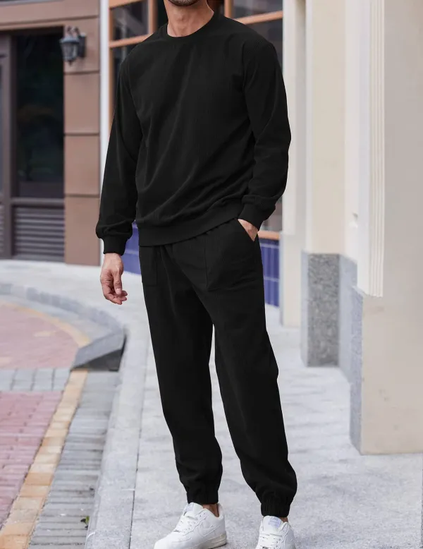 Long Sleeve Pullover Sports Sets