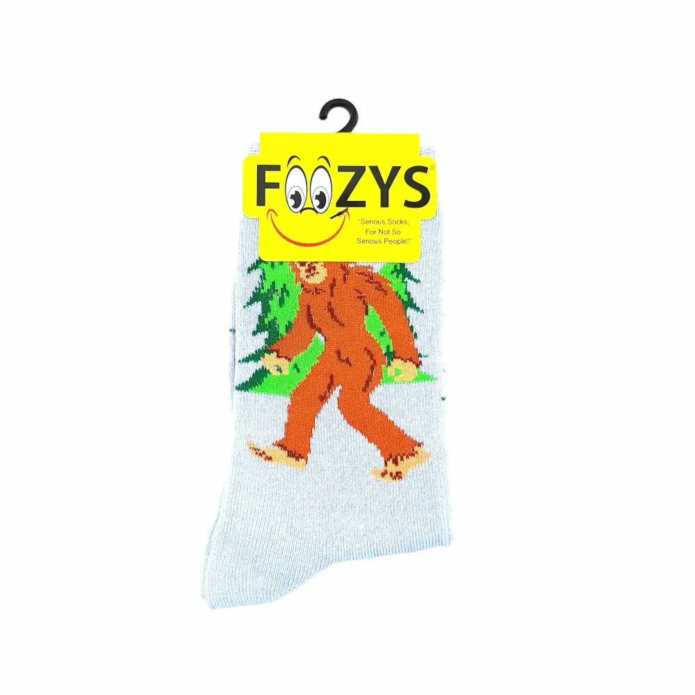 Unisex Bigfoot Crew Socks