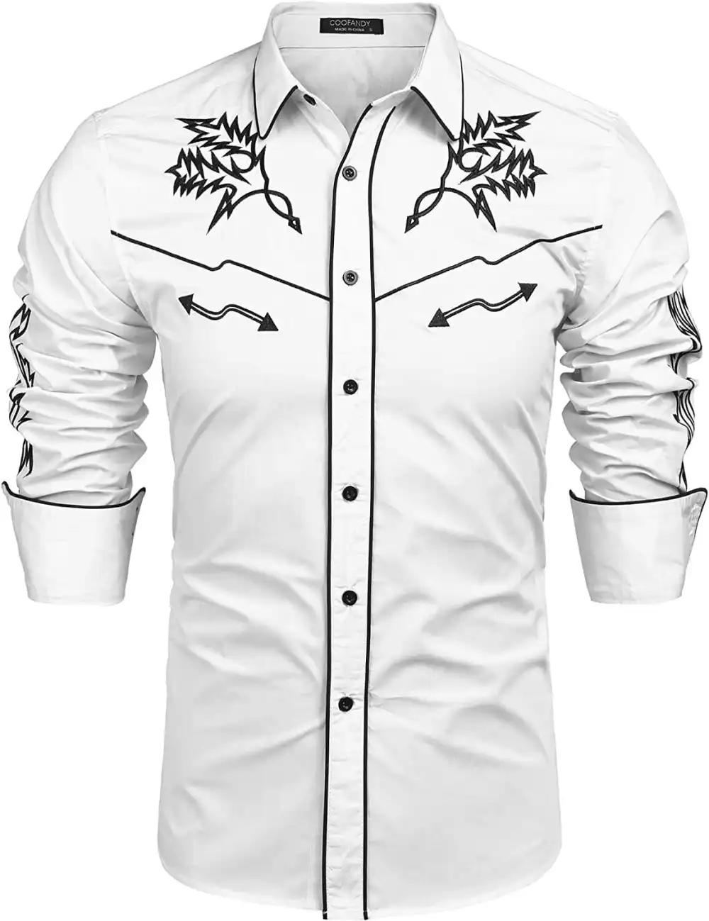 Cotton Button Down Dress Shirt