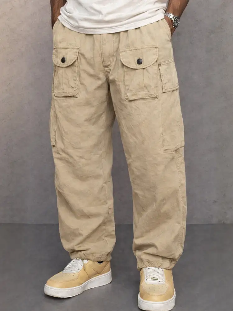 Laid Back Cargo Pocket Cargo Pants