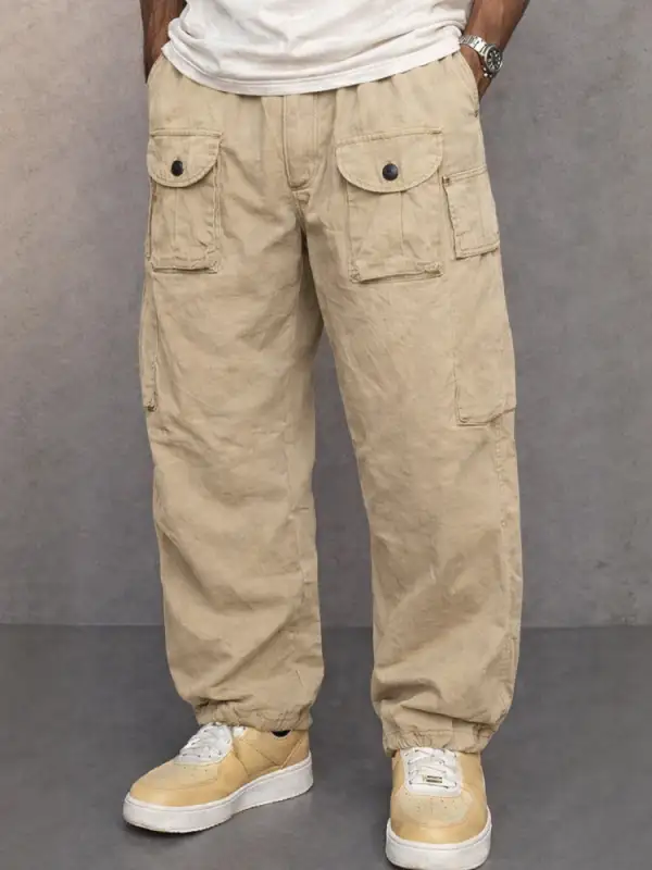 Laid Back Cargo Pocket Cargo Pants