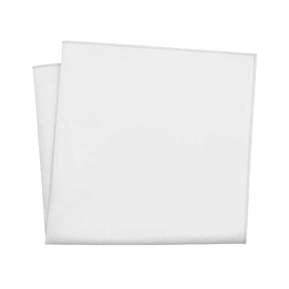 Polished Contemporary Solid Pocket Square