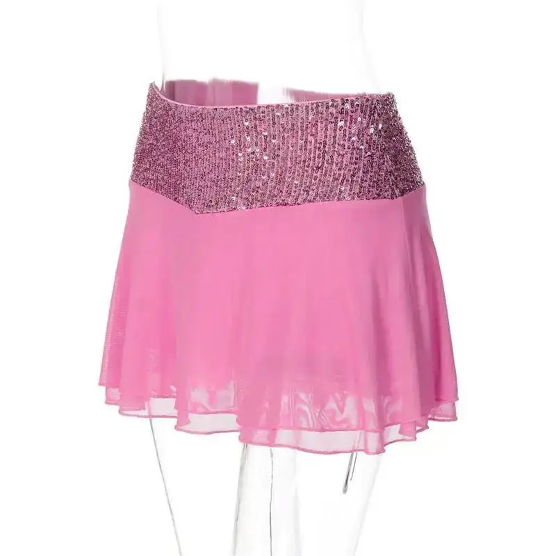 Mini Sequin Skirt