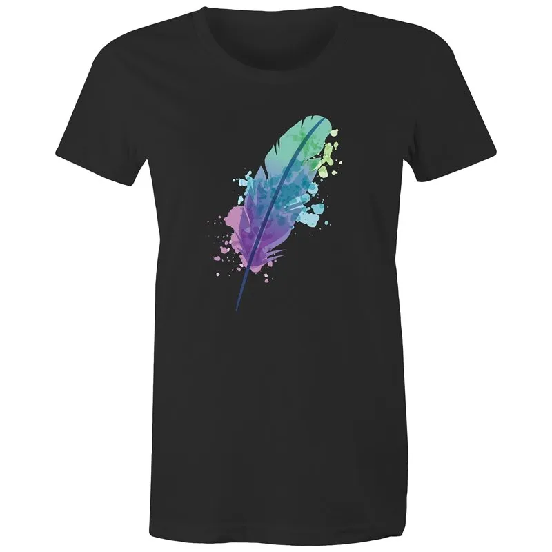 Feather Watercolour T-Shirt